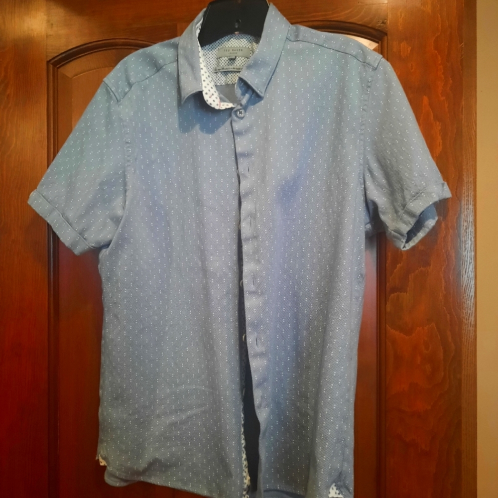 Ted Baker Short Sleeved Button Up